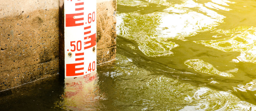 Wskaźnik poziomu wody w rzece (40 cm)