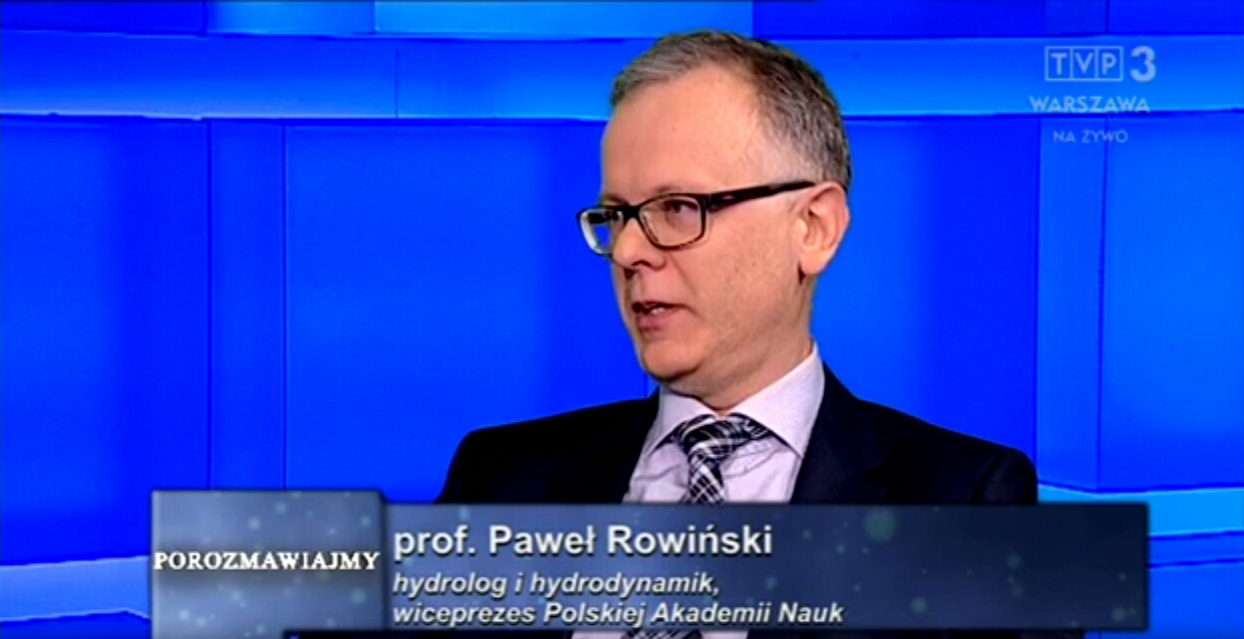Prof. Paweł Rowiński w programie „Porozmawiajmy o… nauce” - podsumowanie