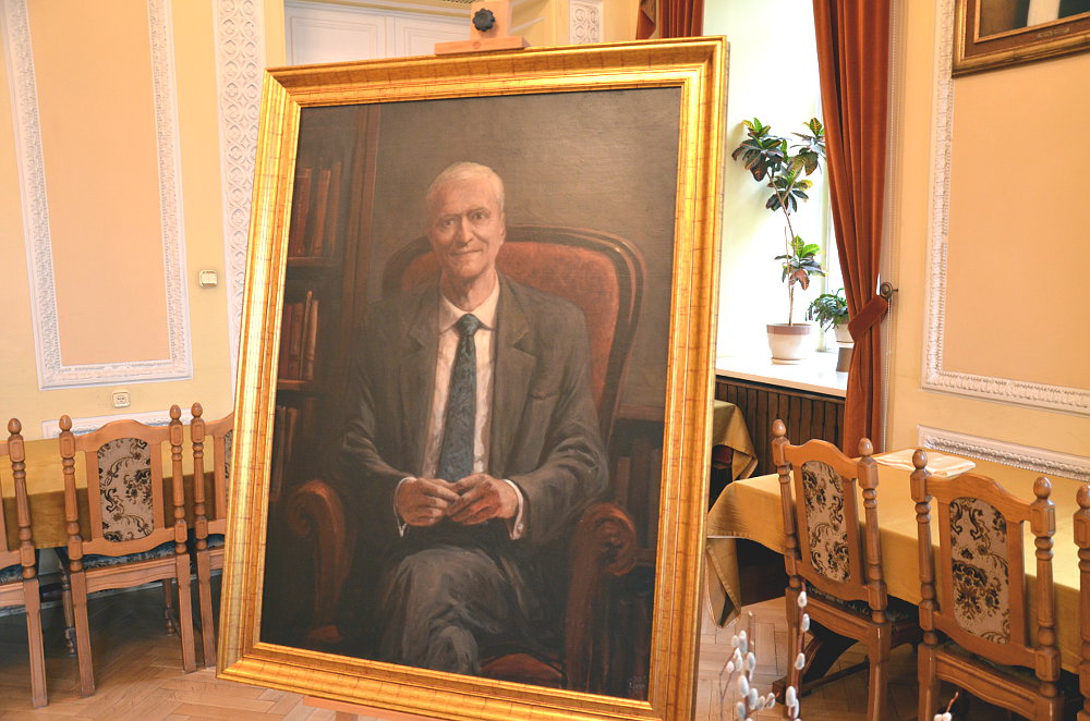 Odsłonięcie portretu prof. Michała Kleibera