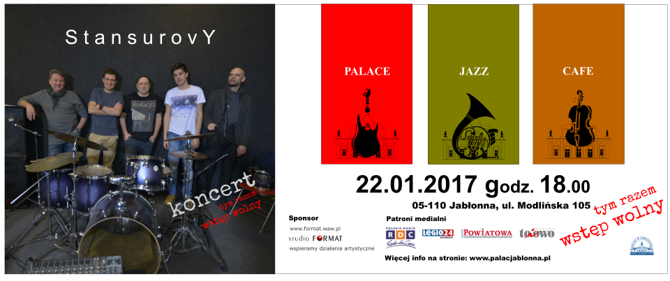 zaproszenie Palace Jazz Cafe