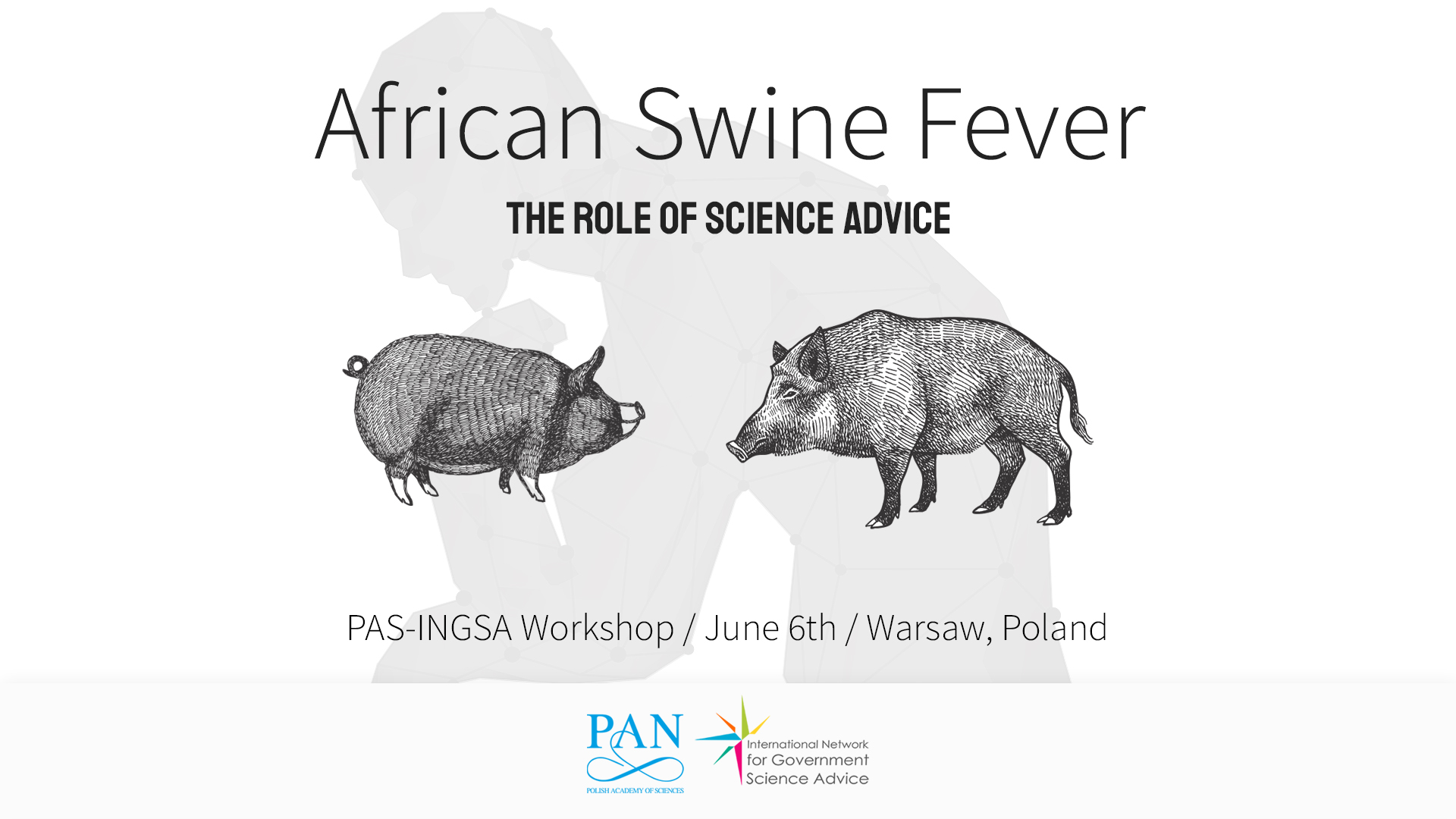 African Swine Fever the Role of Science Advice Wariant 4